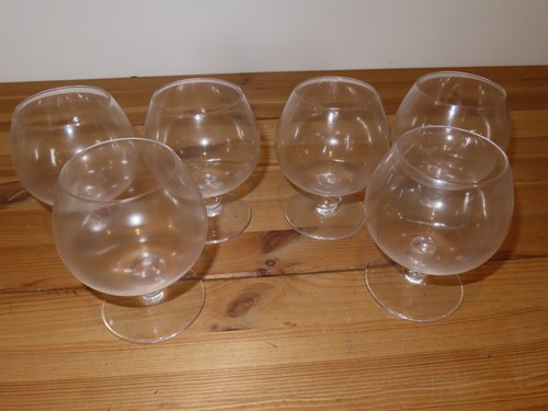 Verres cognac en - 6, À