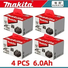 Makita X 4 BL1860B 6000mAh 18V