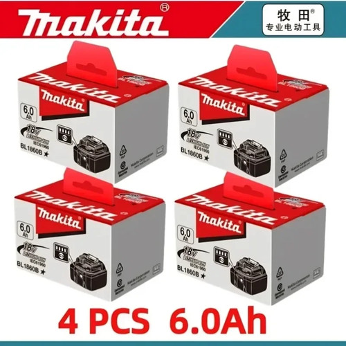 Makita bl1860b 6000mah - 6000mah, 18v