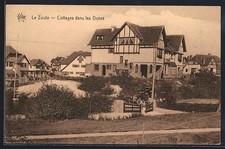 CPA Knokke-Heist, Le Zoute, Cottages dans les Dunes 