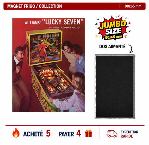Magnet frigo lucky seven - frigo,