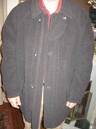 Caban anthracite wool - anthracite, &
