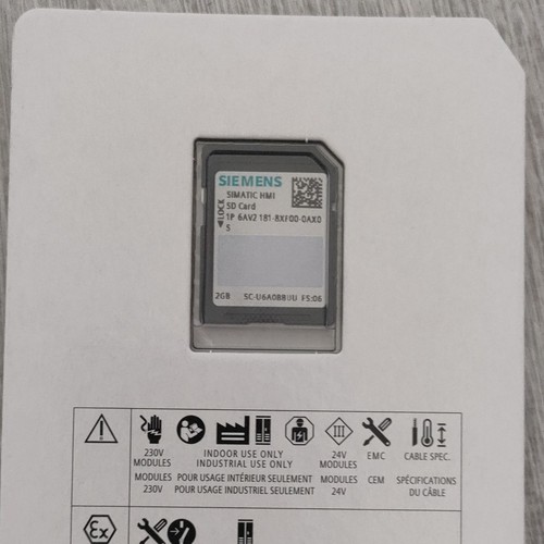 Siemens simatic hmi carte - hmi, sd