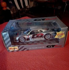 MAISTO GT RACING 1/18 - MERCEDES-BENZ CLK-GTR - Modèle réduit vintage - #90#