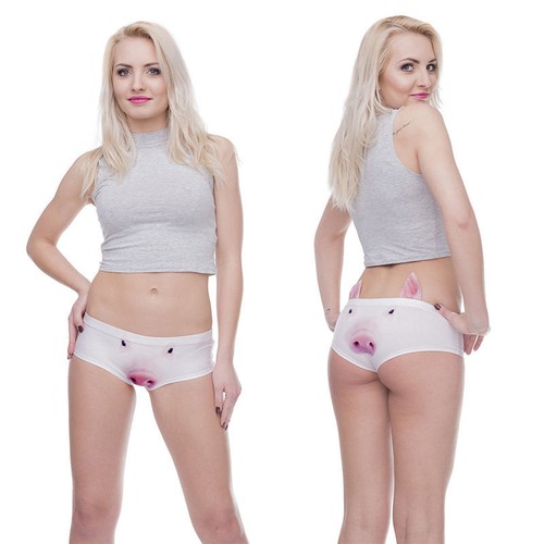 Panty culotte animal chat - culotte,