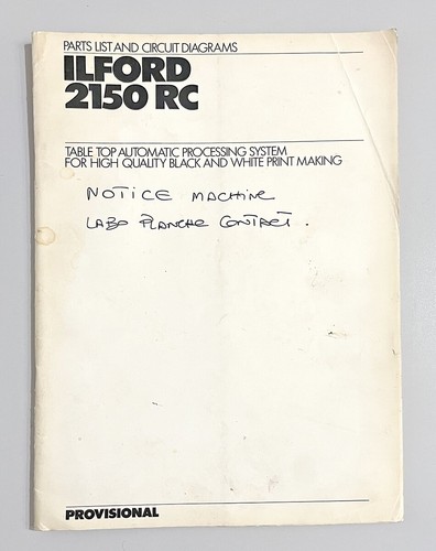 Ilford 2150 leaflet - rc,