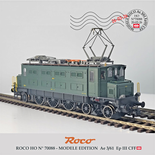 Locomotive élect 361 cff - ae,