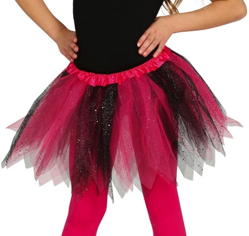 Jupe tutu tulle rose - en,