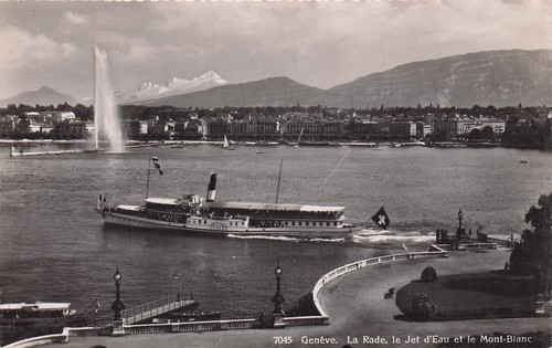 Suisse geneve rade jet d - la,