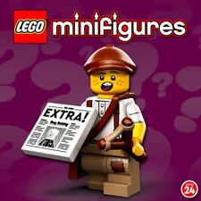 LEGO Minifigures #71037-12 - Newspaper Kid / Livreur de Journaux - 100% NEW