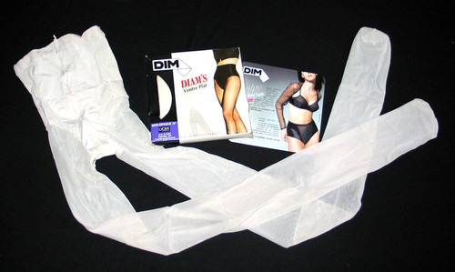 Collant ventre plat nacre - t,