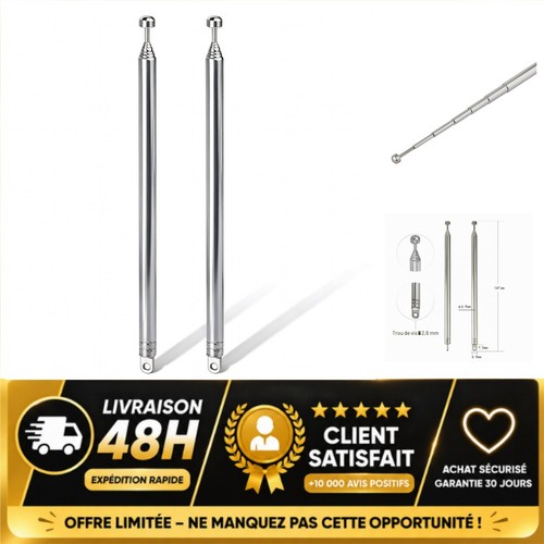 Antenne télescopique radio - antenne,
