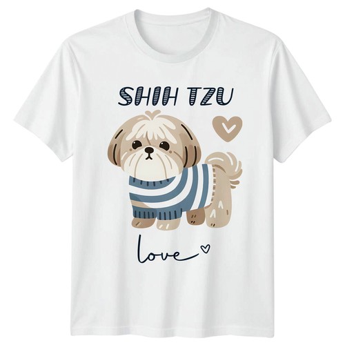 Shirt shih tzu love dog - love,
