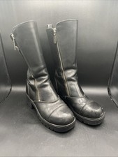 Harley Davidson 82014 Black Solid High Length Boots Men 6.5