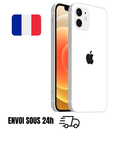 Apple iphone 128gb blanc - iphone, 12