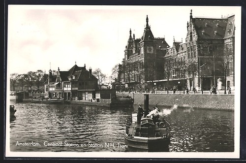 Amsterdam gare centrale et - amsterdam,,