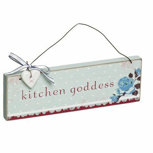Plaque déesse cuisine amour - plaque,