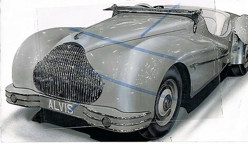 Alvis tourer 1948 photo - alvis,