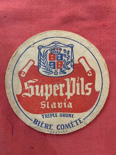 Ancien sous bock superpils - -,