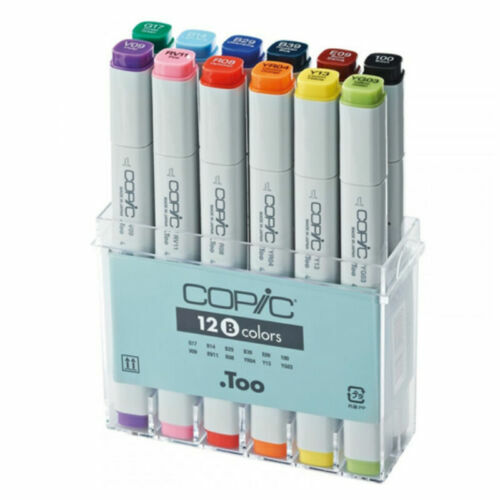 Copic marker sb12 piece - copic, 12-piece