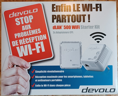 Cpl develo dlan 500 wifi - cpl,