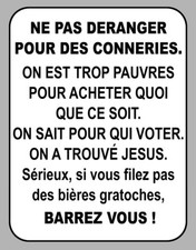 DO NOT DISTURB MAILBOX 12cmX9cm STICKER STICKER NA046-2.