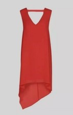 Beautiful NEW BCBG MAXAZRIA PAPRIKA SHANA ASYMMETRICAL HEM DRESS SIZE M $228.00