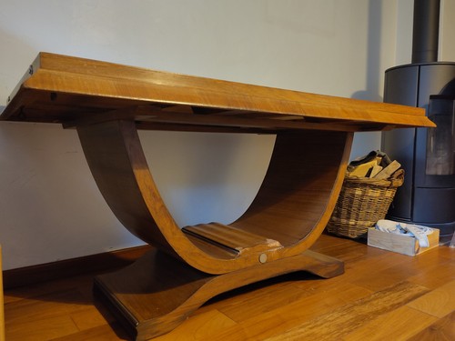 Table bois art deco - en,