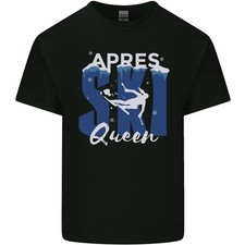 T-Shirt Enfant Apres Ski Queen Ski Hiver Sports