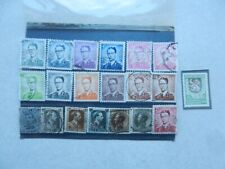 lot de 20 anciens timbres