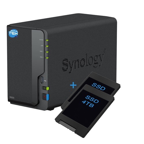 Synology ds223 nas - synology, 2-bay