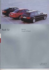 Catalogue Brochure Audi S2 /