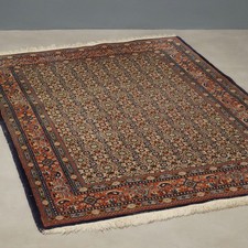 Tapis Ancien Asiatique Coton