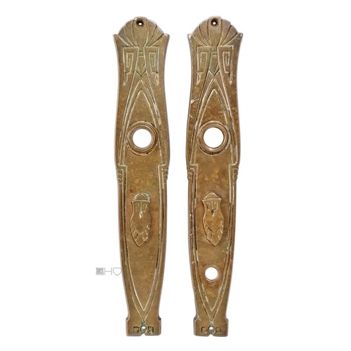 Plaques longues art nouveau - plaques,
