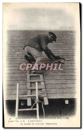 Travail couvreur - travail, —