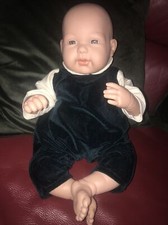 Poupée bébé Reborn  d'Arias 40 cm, corps en tissu, Poupon Expressif