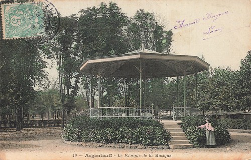 Argenteuil kiosque de - argenteuil, la