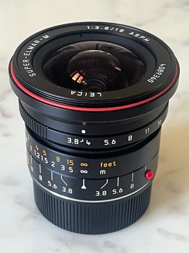 Leica super elmar 18mm asph - m,