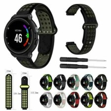 Bracelet de montre en silicone pour GPS Garmin Forerunner 220 230 235 620 630