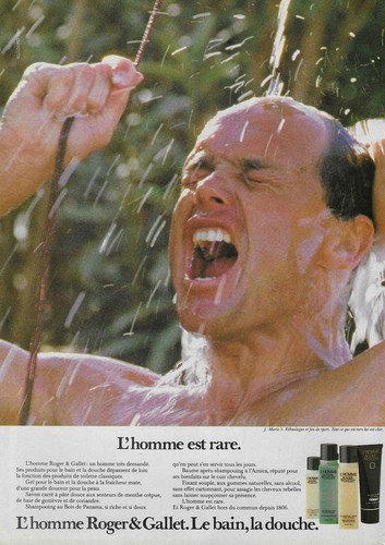 Publicité papier eau de - -,