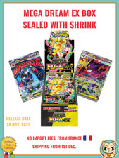 MEGA Dream EX M2a Sealed Box New Pokemon Card Japanese 2025 with Shrink