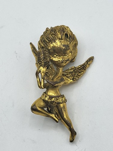 Xs7 broche vintage ange - #xs7,
