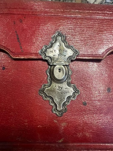 Porte feuille cuir - feuille, &
