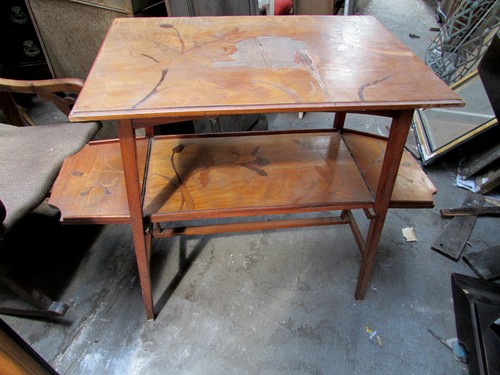 Ancienne table thé desserte - ancienne,