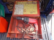 HILTI TM 8 HAMMER ELECTRIC DRILL  WITH ORIGINAL CASE no bits works