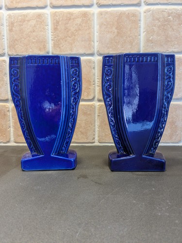 Paire vases art - de,