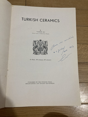 Tahsin dedicace signed - tahsin,