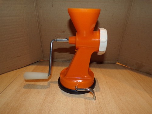 Hachoir manivelle orange - à,