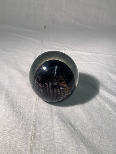 Presse papiers verre - verre, boule