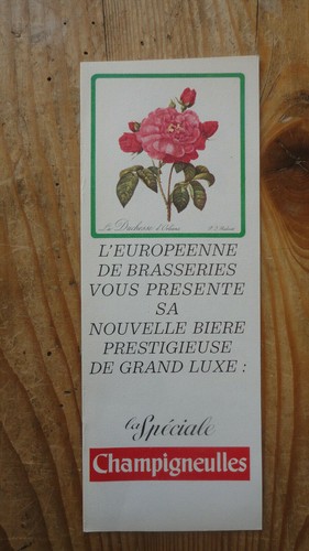 Fascicule publicitaire biere - fascicule,